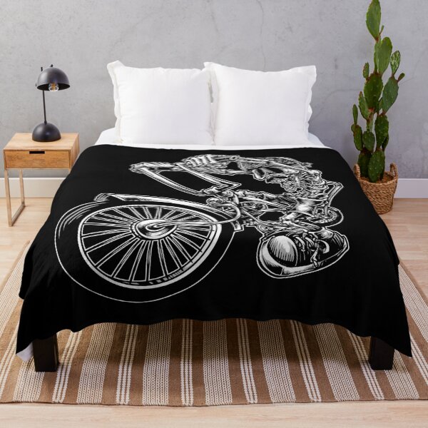 Item preview, low rider bicycle skull designed and sold by infinityind.