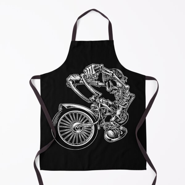 Item preview, low rider bicycle skull designed and sold by infinityind.