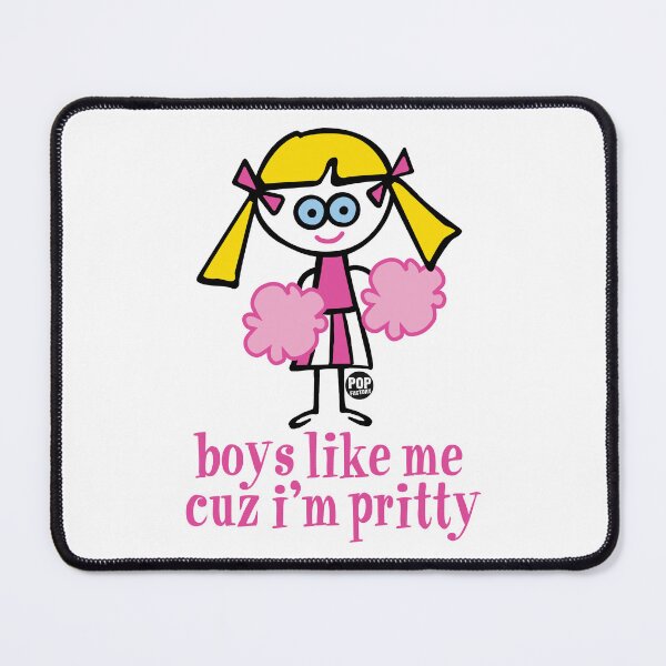 Item preview, Dum blonde - Boys like me cuz im pritty designed and sold by TODD GOLDMAN.