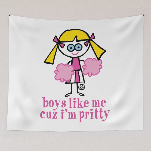 Item preview, Dum blonde - Boys like me cuz im pritty designed and sold by TODD GOLDMAN.
