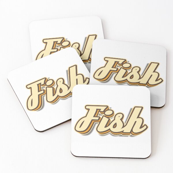 Artikelvorschau, Fisch-Typografie entworfen und verkauft von KondeHipe.