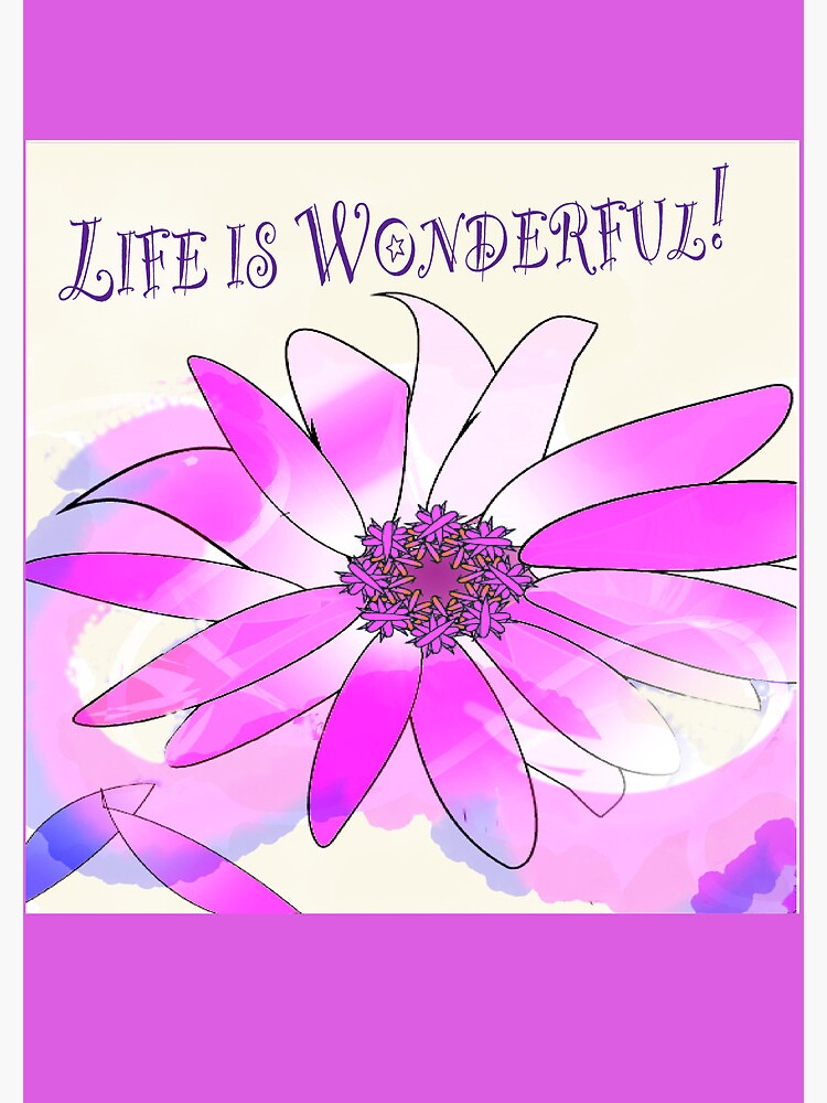 Thumbnail 3 of 3, Journal, Life is Wonderful! designed and sold by Taimei.