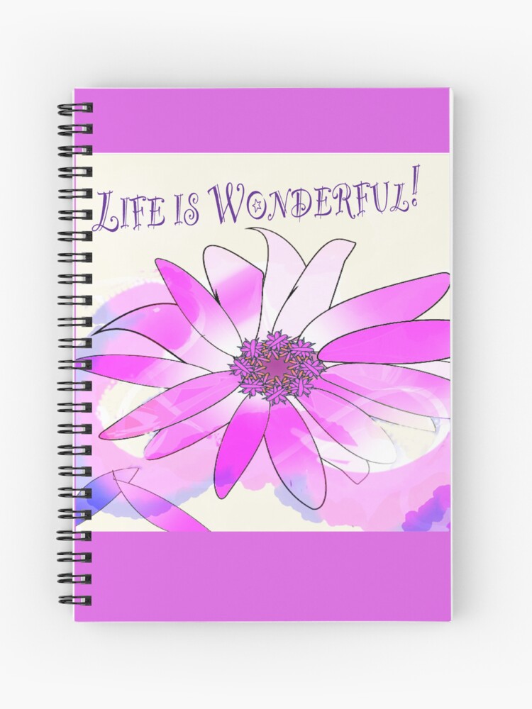 Thumbnail 1 of 3, Journal, Life is Wonderful! designed and sold by Taimei.