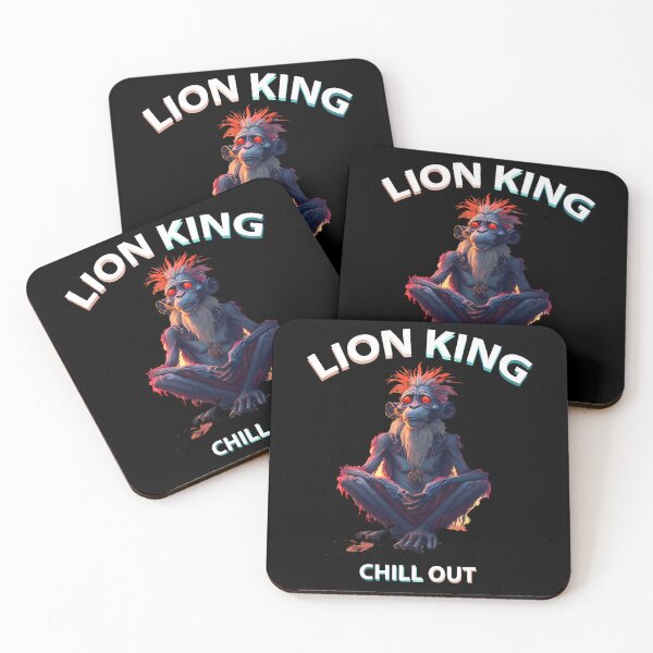 Item preview, Lion King 3 Meditation Chill Out Calm Down Graphic designed and sold by MERY-DESIGNS.