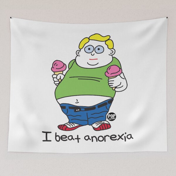 Item preview, I beat anorexia designed and sold by TODD GOLDMAN.