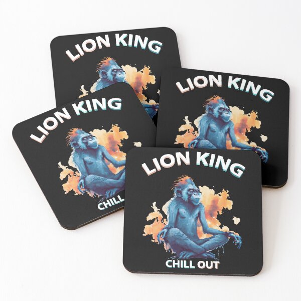 Item preview, Lion King 4 Meditation Chill Out Calm Down Graphic designed and sold by MERY-DESIGNS.