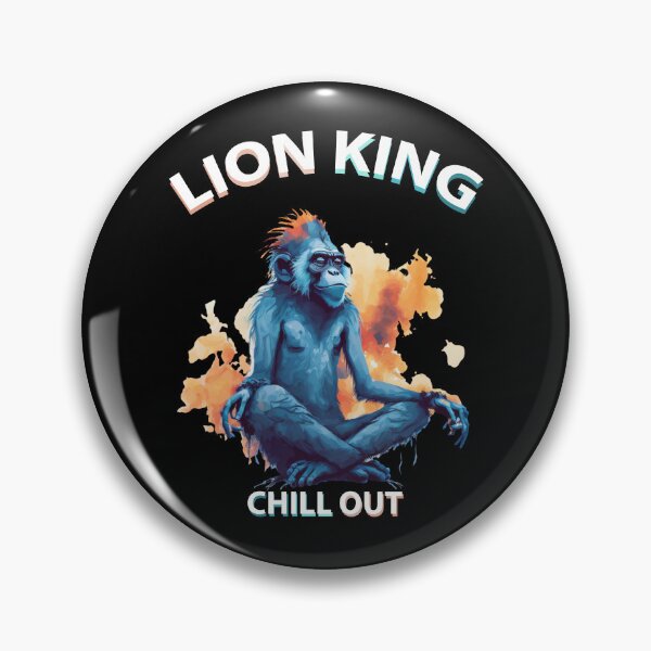 Item preview, Lion King 4 Meditation Chill Out Calm Down Graphic designed and sold by MERY-DESIGNS.