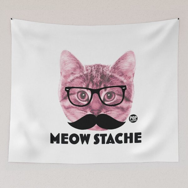Item preview, Meow Stache designed and sold by TODD GOLDMAN.