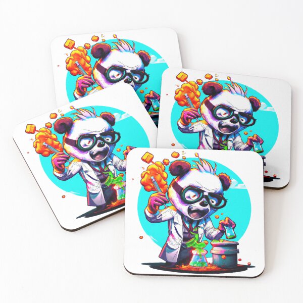 Item preview, Panda Mad Scientist: The Glowing Chemical Mixture designed and sold by Melcu.