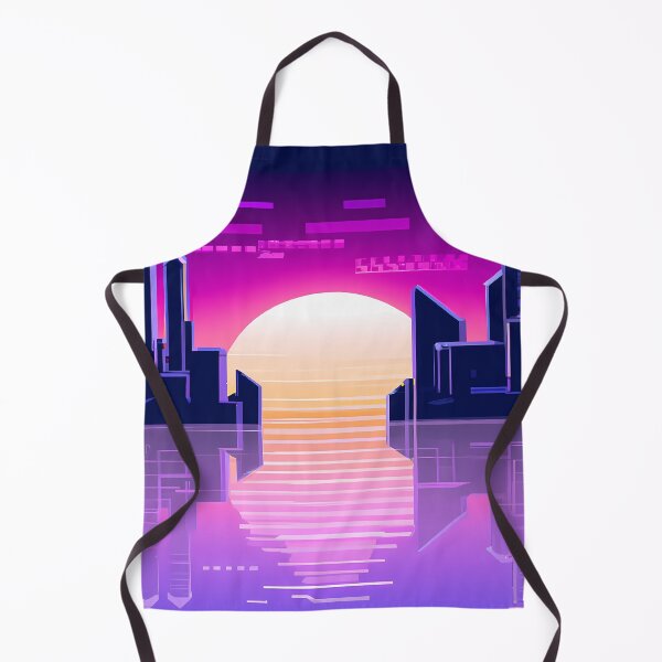 Item preview, Synthwave City Skyline designed and sold by novius.