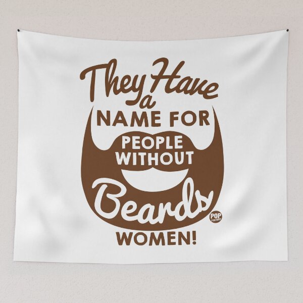 Item preview, The have a name for people without beards - Women designed and sold by TODD GOLDMAN.