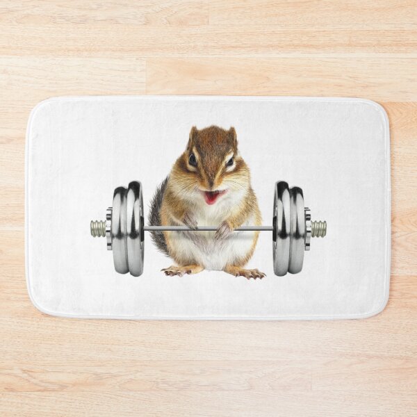 Item preview, hamster deadlift designed and sold by The Enthousiaste.