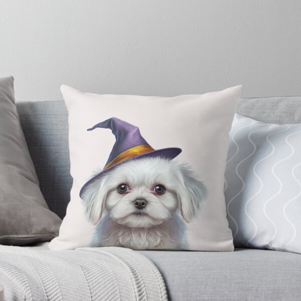 Artikelvorschau, Maltese dog Halloween entworfen und verkauft von DigitalRiggs.