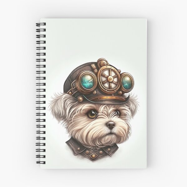 Artikelvorschau, Maltese dog Steampunk entworfen und verkauft von DigitalRiggs.