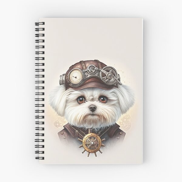 Artikelvorschau, Maltese dog Steampunk entworfen und verkauft von DigitalRiggs.