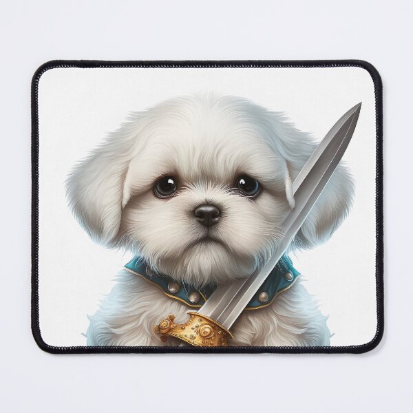 Item preview, Maltese dog Fantasy designed and sold by DigitalRiggs.