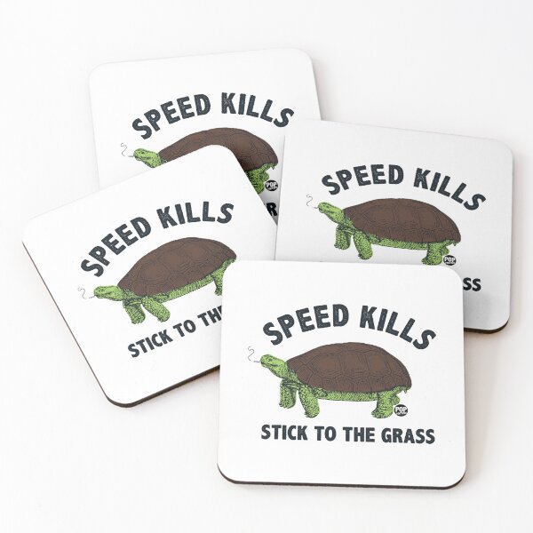 Item preview, Speed kills stick to the grass designed and sold by TODD GOLDMAN.