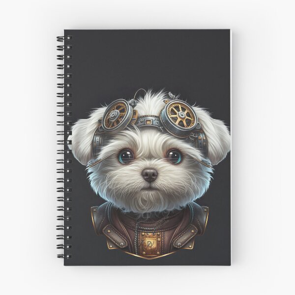 Artikelvorschau, Maltese dog Steampunk entworfen und verkauft von DigitalRiggs.