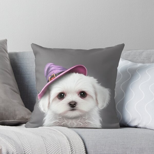 Artikelvorschau, Maltese dog Halloween entworfen und verkauft von DigitalRiggs.