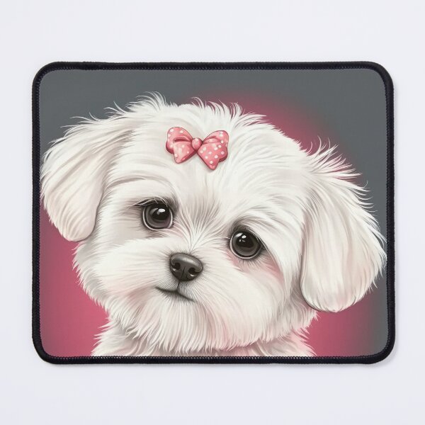 Item preview, Maltese dog Valentines designed and sold by DigitalRiggs.