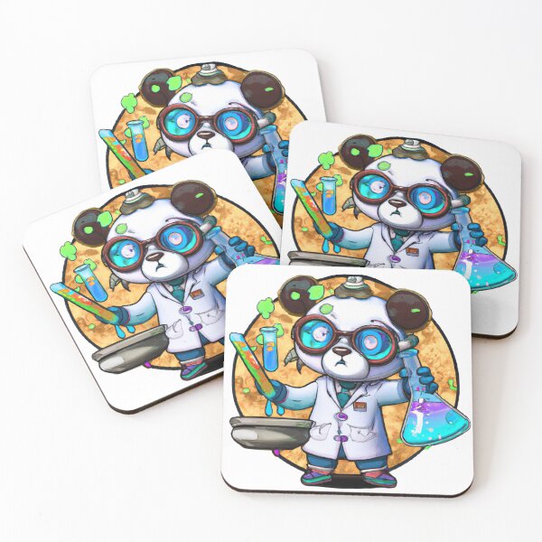 Item preview, Panda Mad Scientist: The Glowing Chemical Mixture designed and sold by Melcu.