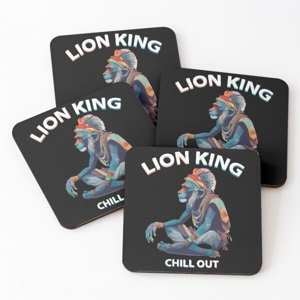Item preview, Lion King 5 Meditation Chill Out Calm Down Graphic designed and sold by MERY-DESIGNS.