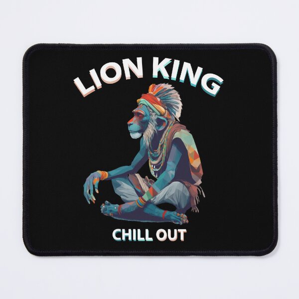 Item preview, Lion King 5 Meditation Chill Out Calm Down Graphic designed and sold by MERY-DESIGNS.
