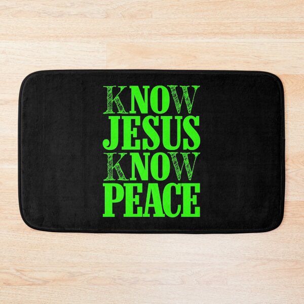 Item preview, Know Jesus Know Peace designed and sold by plushism.