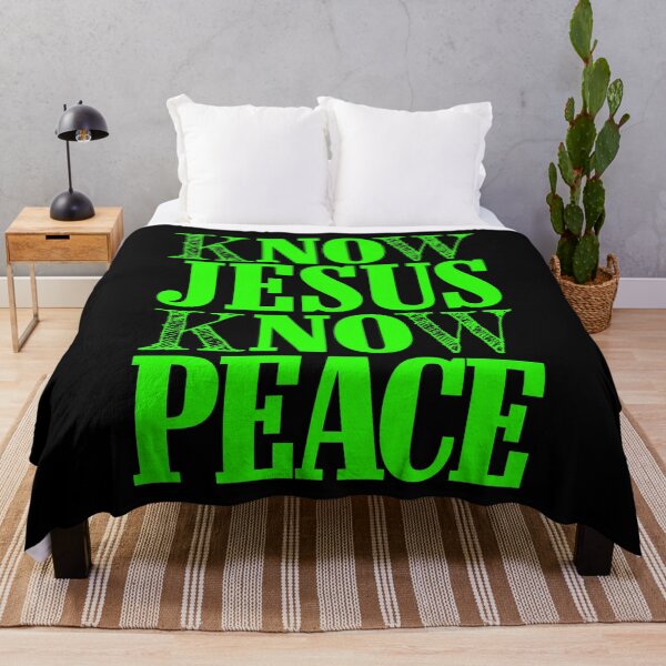 Item preview, Know Jesus Know Peace designed and sold by plushism.
