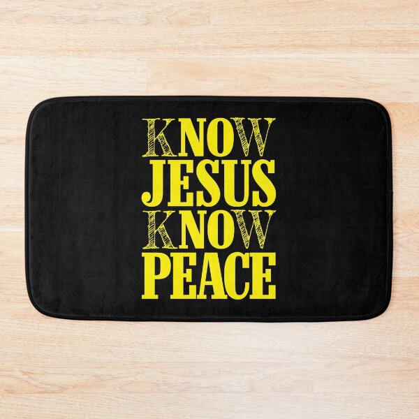 Item preview, Know Jesus Know Peace designed and sold by plushism.