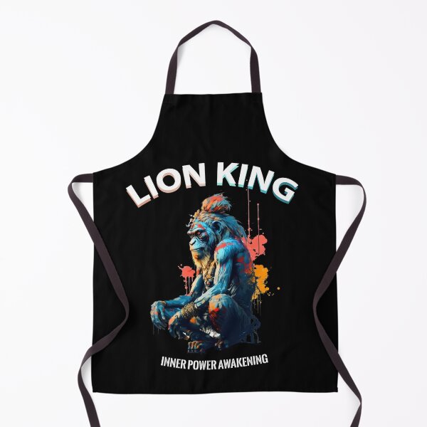 Item preview, Lion King Inner Power Awakening Meditation Graphic designed and sold by MERY-DESIGNS.