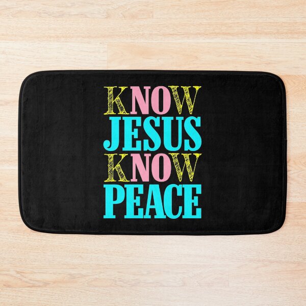 Item preview, Know Jesus Know Peace designed and sold by plushism.