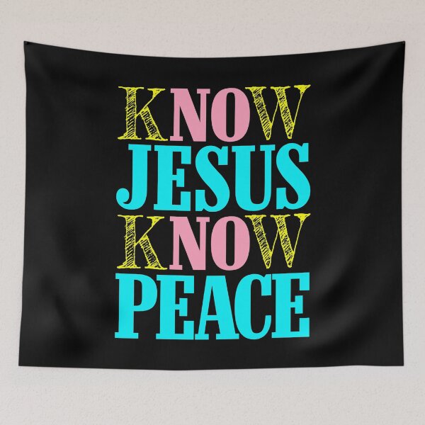 Item preview, Know Jesus Know Peace designed and sold by plushism.