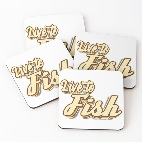 Artikelvorschau, Lebe, um Typografie zu fischen entworfen und verkauft von KondeHipe.