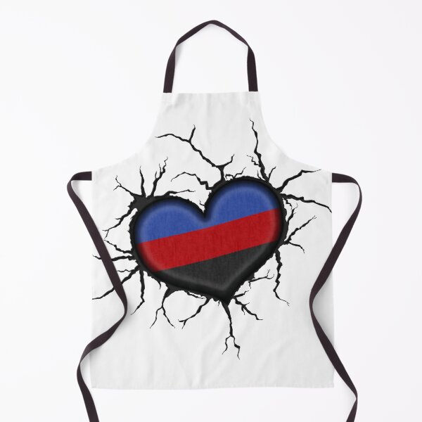 Item preview, Polyamory Heart Thrown into Cracked surface designed and sold by LiveLoudGraphic.