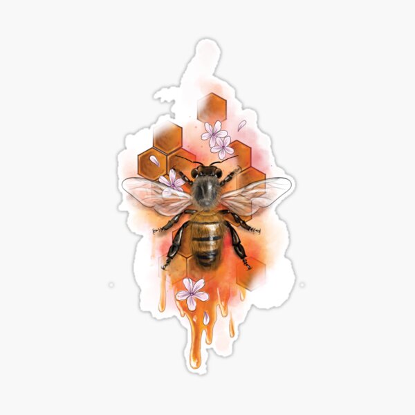 Queen Bee Gift Funny Bee Cool Boss Lady Queen Crown Honey Bee Lover  Beekeeper Gift Sticker for Sale by madeulaugh