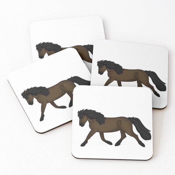 Item preview, Bay Icelandic horse designed and sold by Art By Drina.