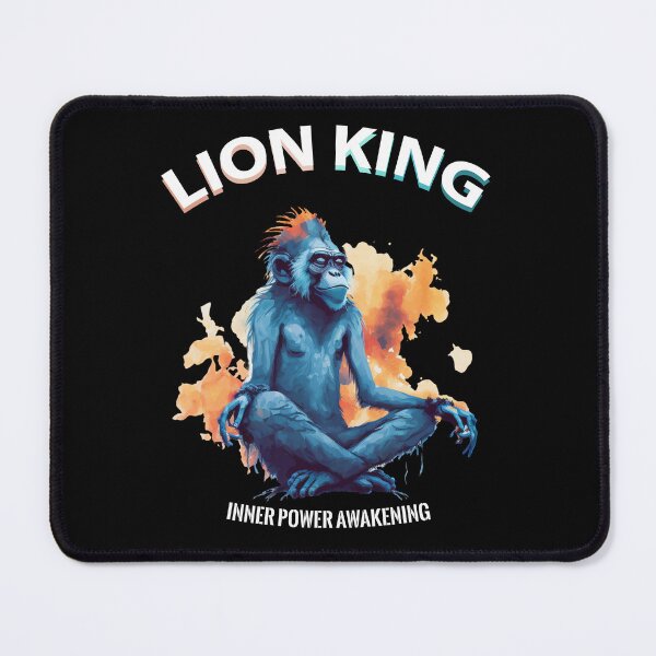 Item preview, Lion King 4 Inner Power Awakening Meditation Graphic designed and sold by MERY-DESIGNS.