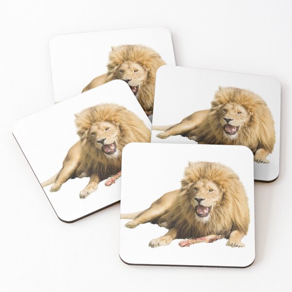 Item preview, Lion Enjoying His Dinner designed and sold by LFPPhotography.