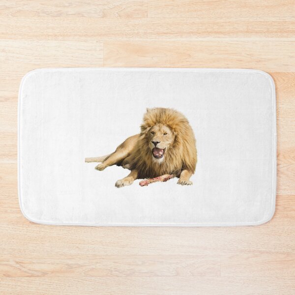 Item preview, Lion Enjoying His Dinner designed and sold by LFPPhotography.