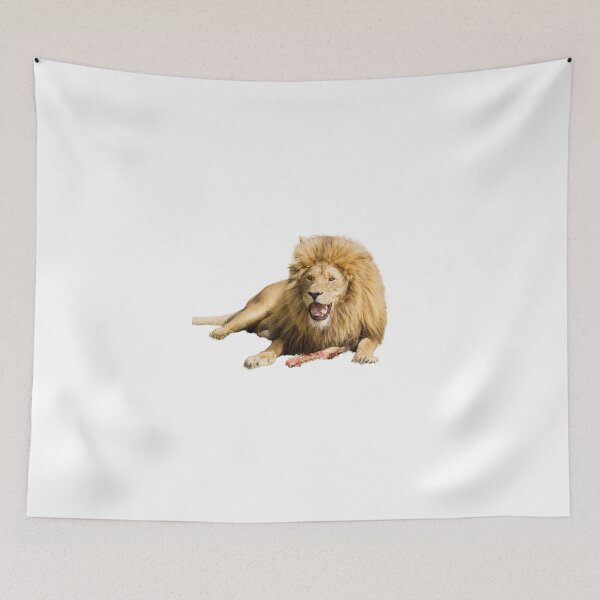 Item preview, Lion Enjoying His Dinner designed and sold by LFPPhotography.