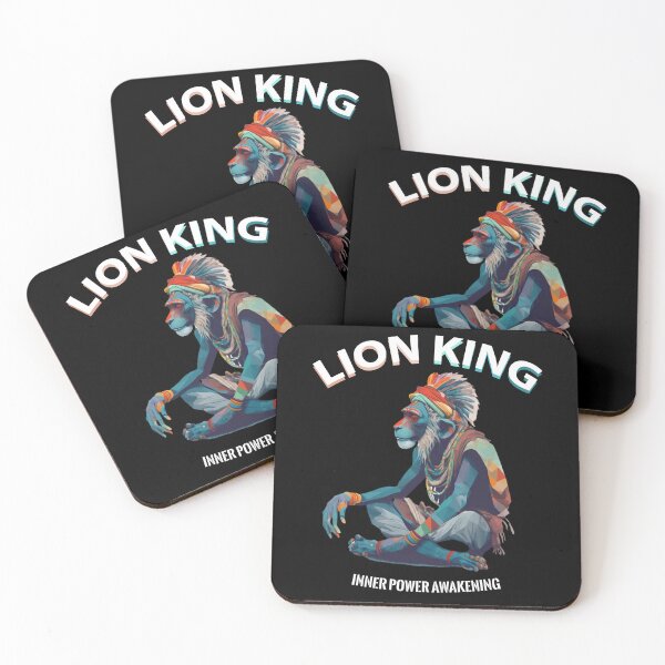 Item preview, Lion King 5 Meditation Inner Power Awakening Graphic designed and sold by MERY-DESIGNS.
