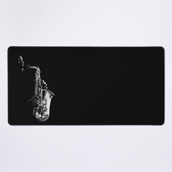 Item preview, SAXOPHONE, SAX AND SAXOPHONIST ON BLACK designed and sold by Danicus666.