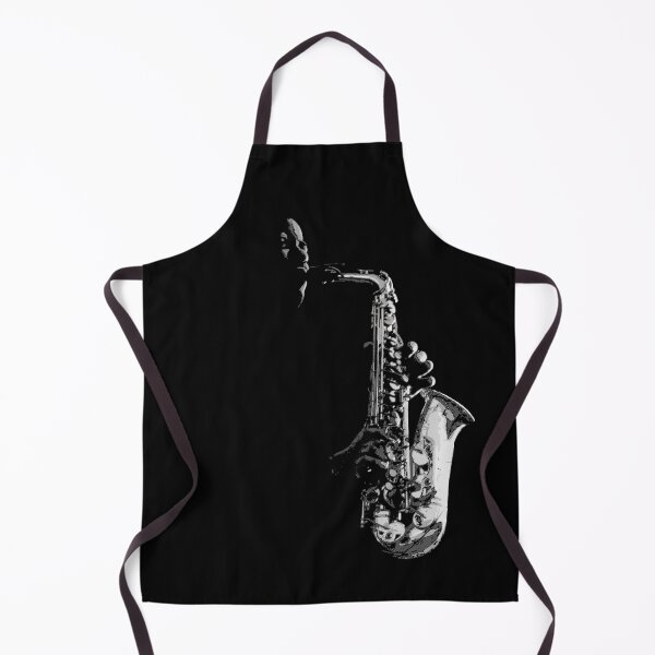 Item preview, SAXOPHONE, SAX AND SAXOPHONIST ON BLACK designed and sold by Danicus666.