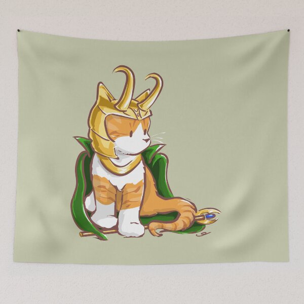 Item preview, Lokitty Loki Cat designed and sold by ElephantShoe.