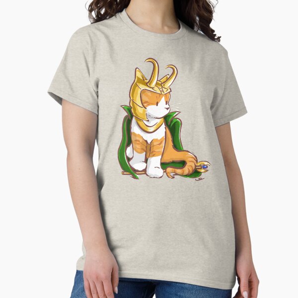 Vista previa del artículo con la obra «Gato Loki Lokitty», diseñado y vendido por ElephantShoe.