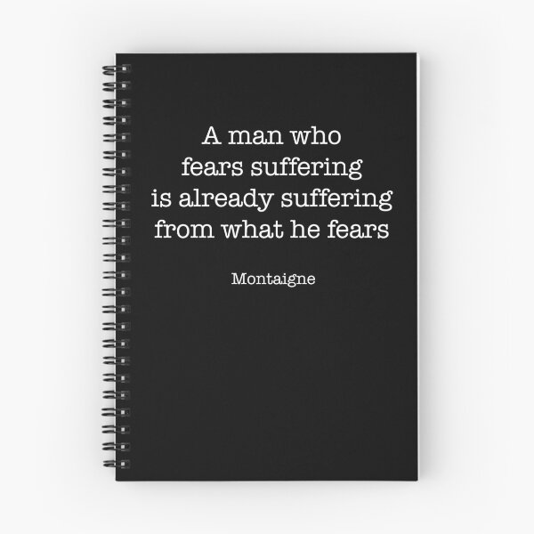 Item preview, Montaigne Quote designed and sold by CamoQuotes.