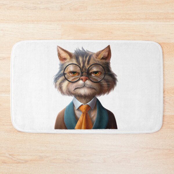 Item preview, Librarian Kitten: A stern look designed and sold by Melcu.