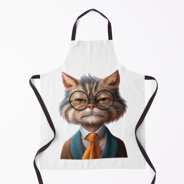 Item preview, Librarian Kitten: A stern look designed and sold by Melcu.
