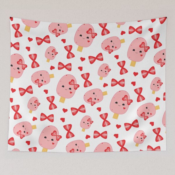 Item preview, Chibi Strawberry Paleta de Fresa Pattern designed and sold by Ivan Ramirez.